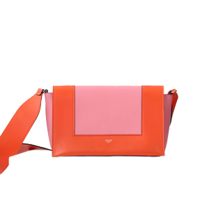 [스페셜오더]CELINE-180263AQO 셀린느 미디움 프레임 Medium Frame 숄더백 오렌지&핑크