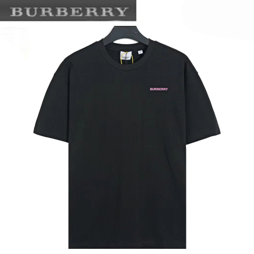 BURBERRY-061810 버버리 블랙 프린트 장식 티셔츠 남여공용