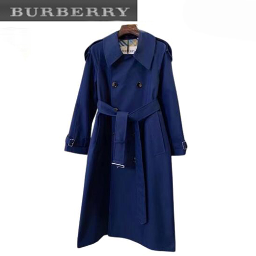 [스페셜오더]BURBERRY-03225 버버리 블루 트렌치코트 여성용