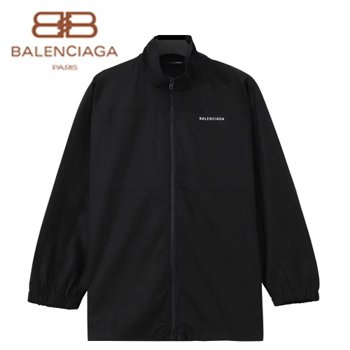 BALENCIAGA-08149 발렌시아가 블랙 아플리케 장식 바람막이 재킷 남여공용