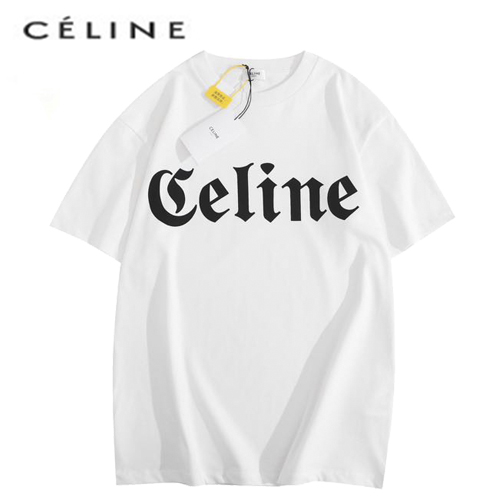 CELINE-052612 셀린느 화이트 CELINE 프린트 장식 티셔츠 여성용