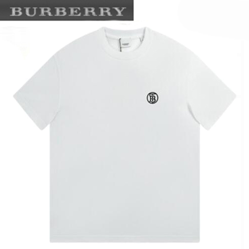 BURBERRY-041912 버버리 화이트 TB 로고 티셔츠 남성용