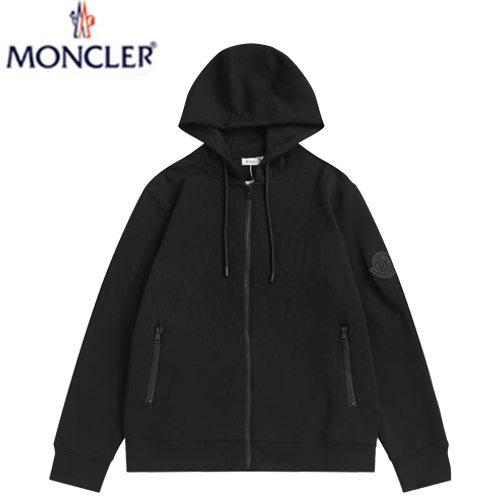 MONCLER-09219 몽클레어 블랙 코튼 후드 재킷 남성용