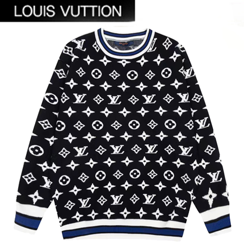 LOUIS VUITTON-110213 루이비통 블랙 모노그램 스웨터 남여공용