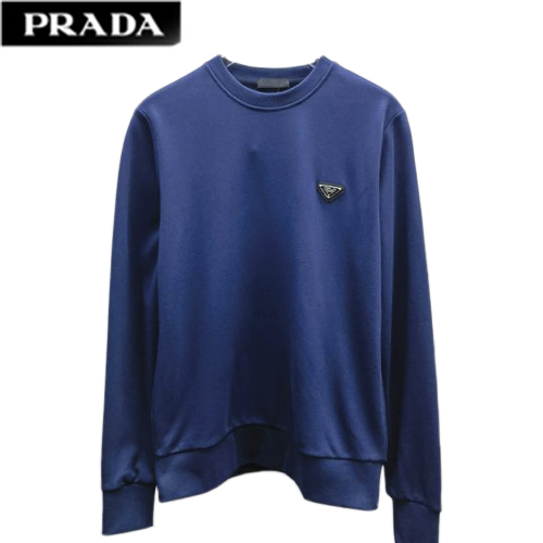 PRADA-081714 프라다 네이비 트라이앵글 로고 스웨트셔츠 남성용