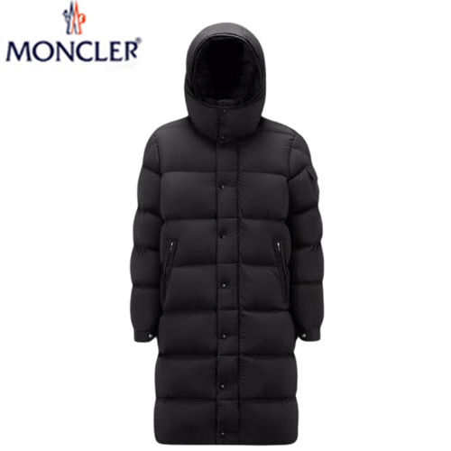 MONCLER-I20911 몽클레어 블랙 HANOVERIAN 롱 다운 재킷 남성용