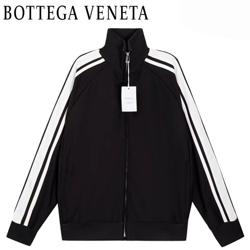 BOTTEGA VENETA-09071 보테가 베네타 블랙 스트라이프 장식 스웨트재킷 남여공용