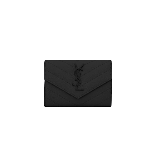 [스페셜오더]SAINT LAURENT-414404 생 로랑 블랙 스몰 모노그램 엔벨로프 지갑