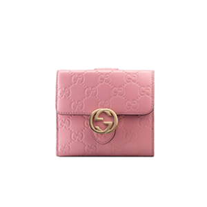[스페셜오더]GUCCI-369676 5808 구찌 Gucci Icon 구찌 시그니처 지갑 핑크 
