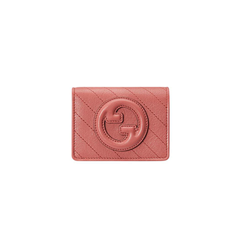 [스페셜오더]GUCCI-760317 6701 구찌 핑크 구찌 블론디 카드 케이스 지갑