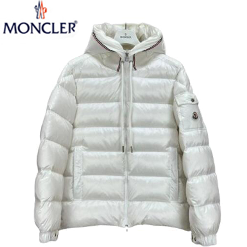 MONCLER-I20911 몽클레어 화이트 PAVIN 쇼트 다운 재킷 남여공용