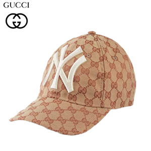 GUCCI-539836 8300 구찌 뉴욕 양키스 패치 장식 야구 모자
