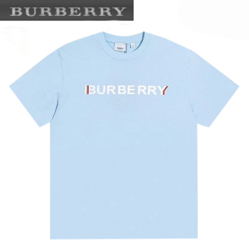 BURBERRY-03083 버버리 프린트 장식 티셔츠 남여공용(6컬러)