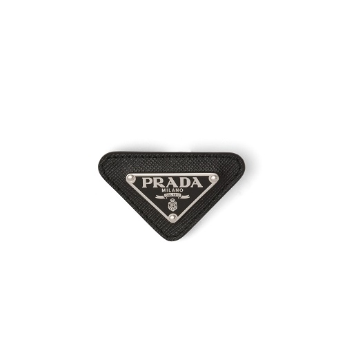 PRADA-2IS061 프라다 사피아노 트리밍 에나멜 트라이앵글 핀