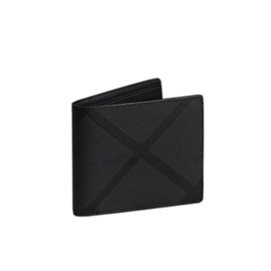 [스페셜오더]BURBERRY-39961901 버버리 차콜 런던 체크 바이폴드 지갑