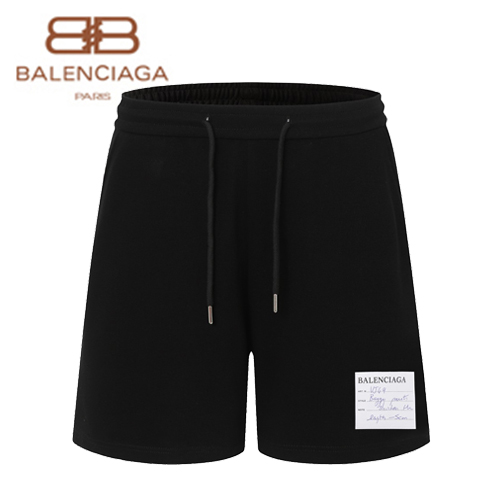 BALENCIAGA-04185 발렌시아가 블랙 프린트 장식 스웨트쇼츠 남여공용