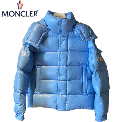 MONCLER-12025 몽클레어 블루 패딩 여성용