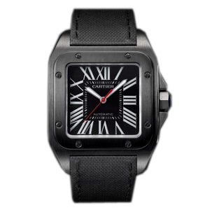 [스페셜오더]Cartier-WSSA0006 까르띠에 Santos 100 Carbon watch 카본 와치 42mm 