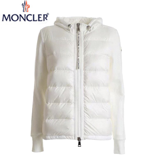 MONCLER-08185 몽클레어 화이트 패딩 후드 쟈켓 여성용