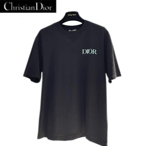 DIOR-07277 디올 블랙 Dior Jardin 티셔츠 남성용