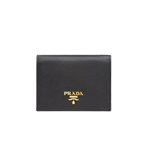 PRADA-1MV204 프라다 사피아노 가죽 블랙 지갑