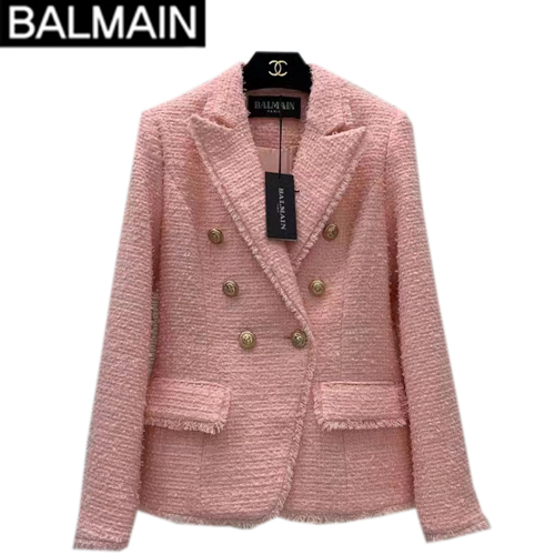 BALMAIN-02286 발망 코튼 재킷 여성용(2컬러)
