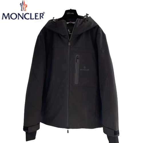 MONCLER-11168 몽클레어 블랙 나일론 파카 남성용