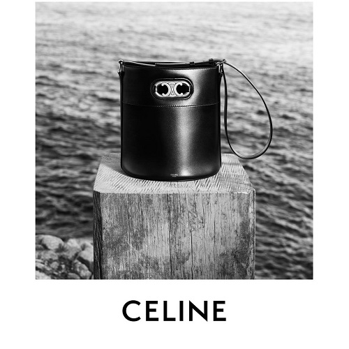 [퍼팩트버젼]CELINE-193043 셀린느 블랙 트리오페 메일론 버킷 백