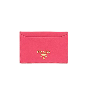 PRADA-1MC208 프라다 사피아노 가죽 핫핑크 카드 지갑
