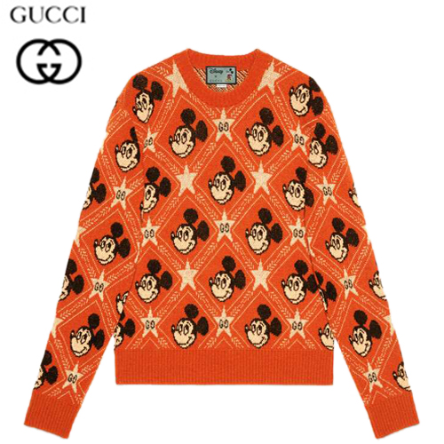 GUCCI-601563 7481 구찌 오렌지 Disney x Gucci 울 스웨터