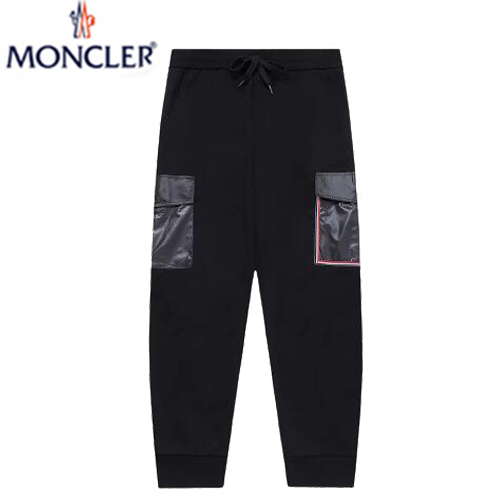 MONCLER-07297 몽클레어 블랙 더블 포켓 스웨트팬츠 남성용