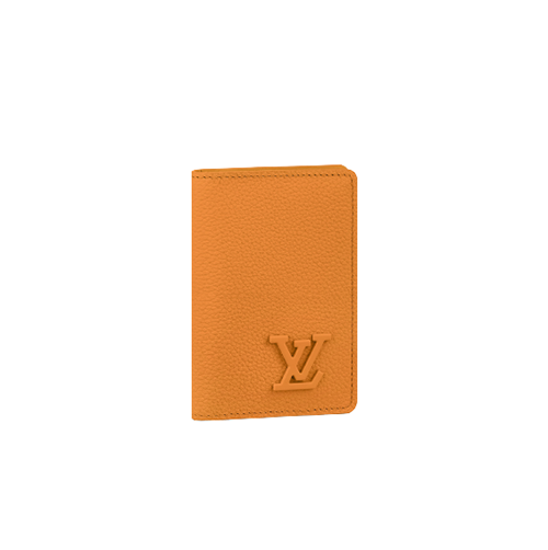 [스페셜오더]LOUIS VUITTON-M81809 루이비통 사프란 LV 에어로그램 포켓 오거나이저 카드 지갑