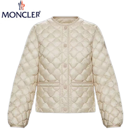 MONCLER-08095 몽클레어 아이보리 퀄팅 재킷 여성용