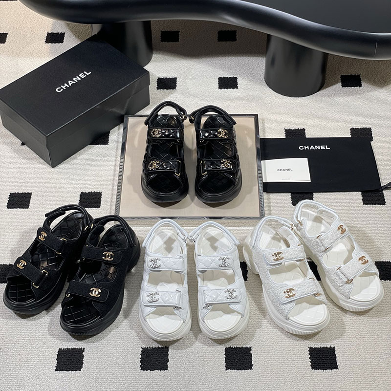 CHANEL-06111 샤넬 2026SS 스프링/서머 뉴 플랫폼 벨크로 샌들