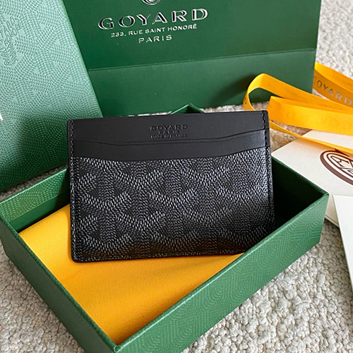 [스페셜오더]GOYARD-고야드 블랙 생쉴피스 카드 홀더