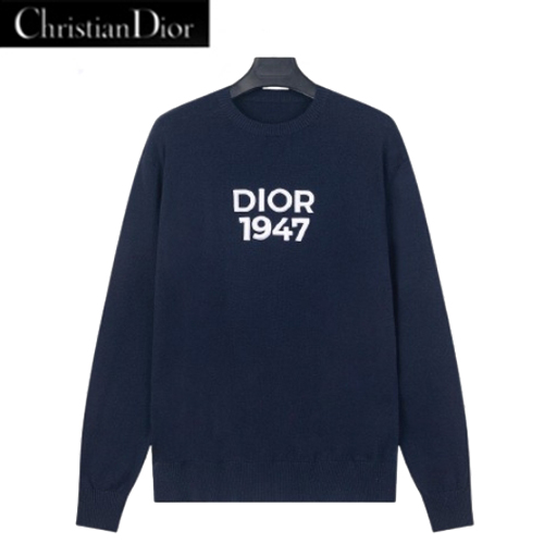 DIOR-112114 디올 네이비 DIOR 1947 스웨터 남여공용