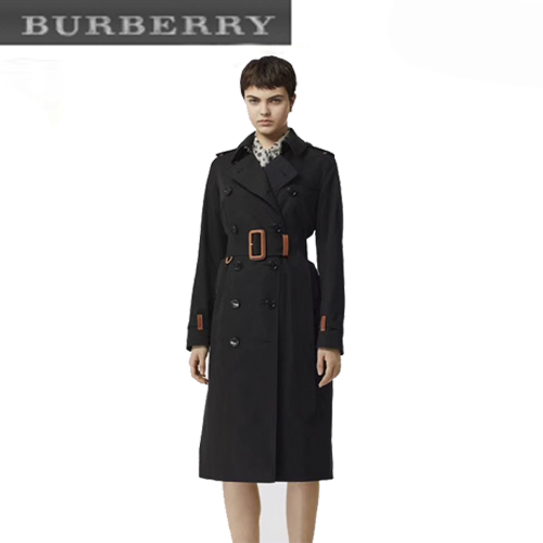 BURBERRY-08251 버버리 블랙 트렌치 코트 여성용