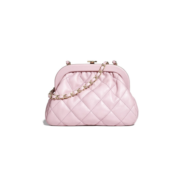 [스페셜오더]CHANEL-AS4717 샤넬 공방 라이트 핑크 케이스 체인 숄더백 24cm