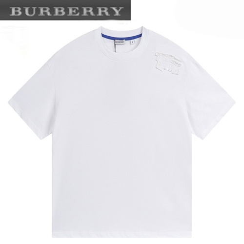 BURBERRY-05301 버버리 화이트 아카이브 로고 티셔츠 남성용