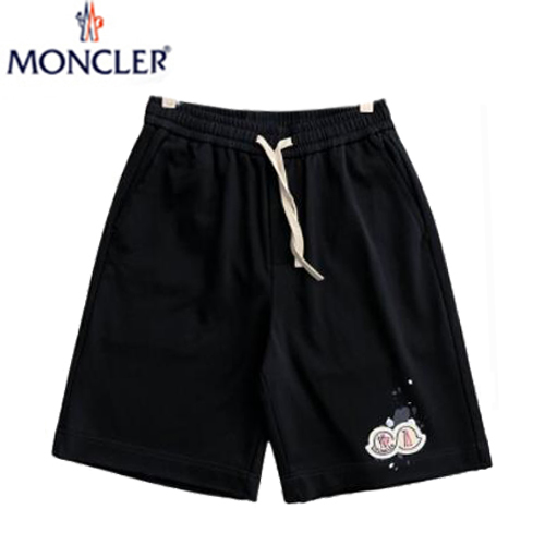 MONCLER-05271 몽클레어 블랙 코튼 스웨트쇼츠 남성용