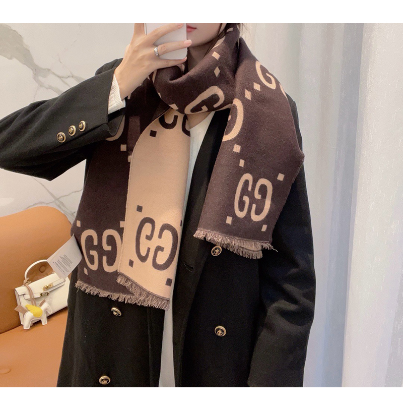 GUCCI-145879 구찌 GG 2025년 가을 겨울 신상 머플러 남녀공용