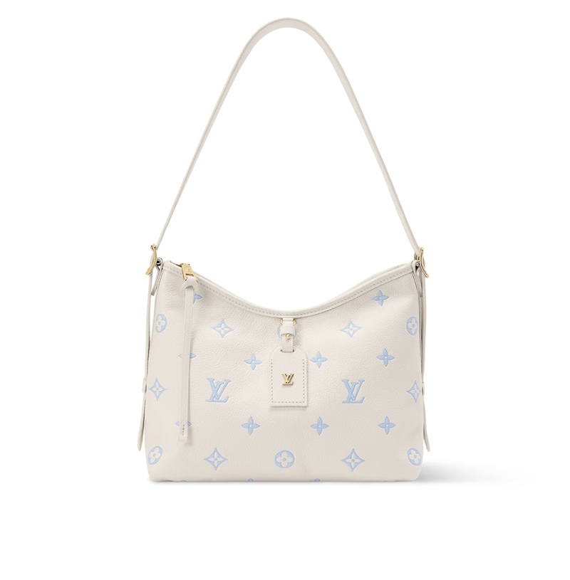 [스페셜오더]LOUIS VUITTON-M27573 루이비통 모노그램 앙프렝뜨 캐리올 PM 밀키화이트&블루