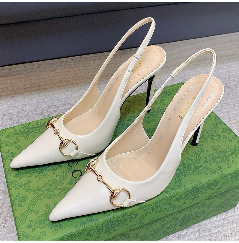 GUCCI-814765 구찌 홀스빗 슬라이드 가죽 펌프스 여성용(6컬러)