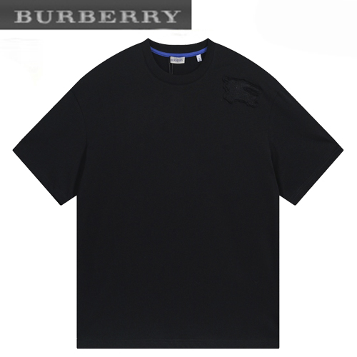 BURBERRY-05302 버버리 블랙 아카이브 로고 티셔츠 남성용