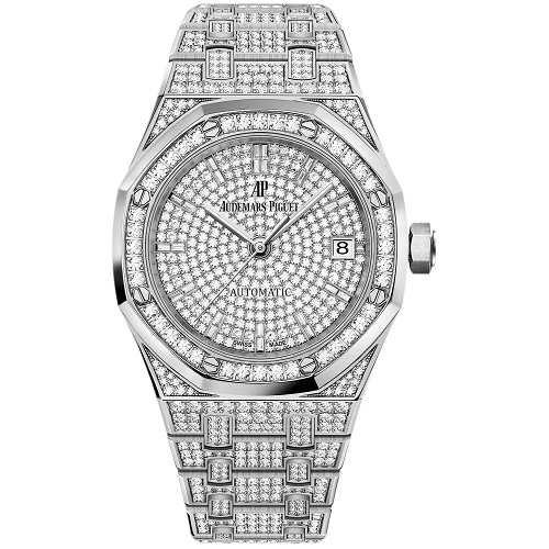 [스페셜오더]Audemars Piguet-오데마 피게 로얄 오크 셀프와인딩 다이아몬드 시계37mm