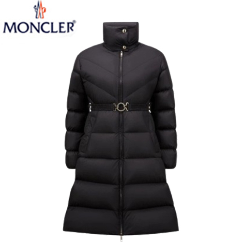 MONCLER-J20931 몽클레어 블랙 Brou 롱 다운 재킷 여성용