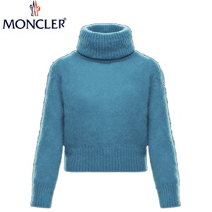 MONCLER-몽클레어 아쿠아 2 MONCLER 1952 하이 넥 스웨터