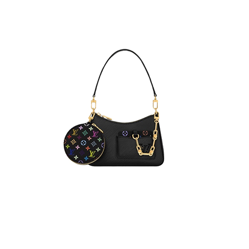 [스페셜오더]LOUIS VUITTON-M13099 루이비통 블랙 에삐 레더 LV x TM 마렐리니