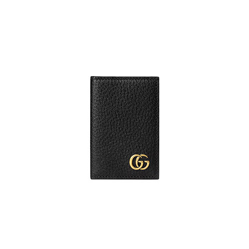 [스페셜오더]GUCCI-547075 1000 구찌 블랙 가죽 GG 마몽 카드 케이스 지갑