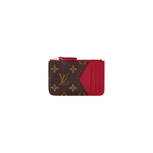 [스페셜오더]LOUIS VUITTON-M12385 루이비통 레드 모노그램 로미 카드 홀더